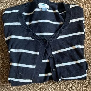 Old Navy Striped Cardigan
